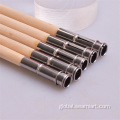 Stationery Dovetail Clip Adjustable Wooden Single Pole head Pencil Extender holder Supplier